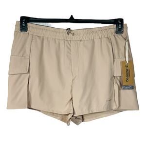 BearPaw Outdoors X-Large Ripstop Shorts Lightweight Cargo Pocket Pull-On Stretch